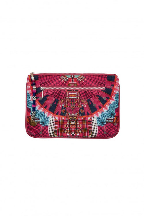 Small Canvas Clutch- Desert Discotheque