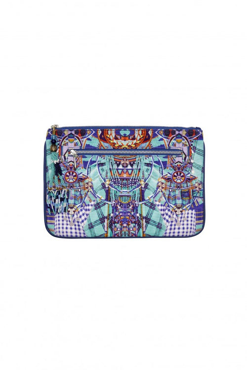 Small Canvas Clutch- Divinity Dance
