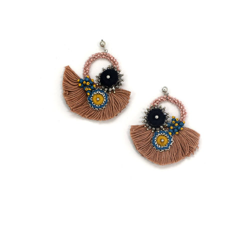 Jensina Earrings- Pink