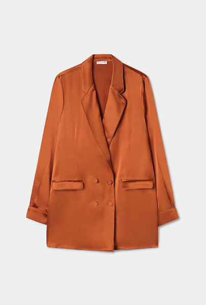 RELAXED BLAZER UMBER