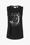 Moon Vision Tank- Black