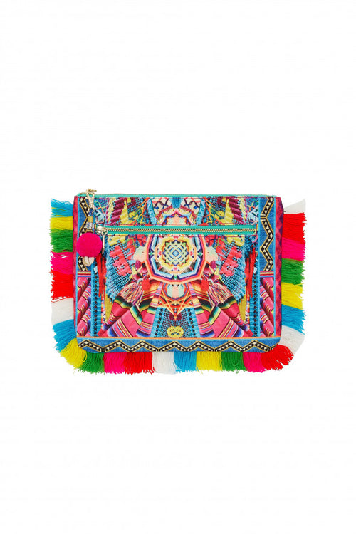 Small Canvas Clutch- Ms Mochilla