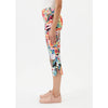 Peal Slit Slim Pant- Tropical