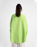 LS OVERSIZED SHIRT- APPLE