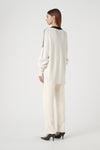 Archer Jumper-Grey/ Off White