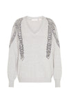 All Of Her Knit- Grey Marle