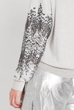 Shimmer & Shine Knit- Grey Marle