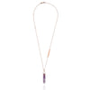 Mineral Necklace- Amethyst