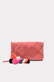 The Tejer Clutch- Rose
