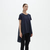 Ava Short Sleeve Top - deep navy