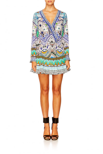 Short Cross Front Dress- Everlasting Udaipur