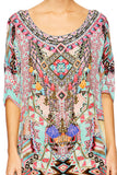 Short Round Neck Kaftan- Mochilla Chiller