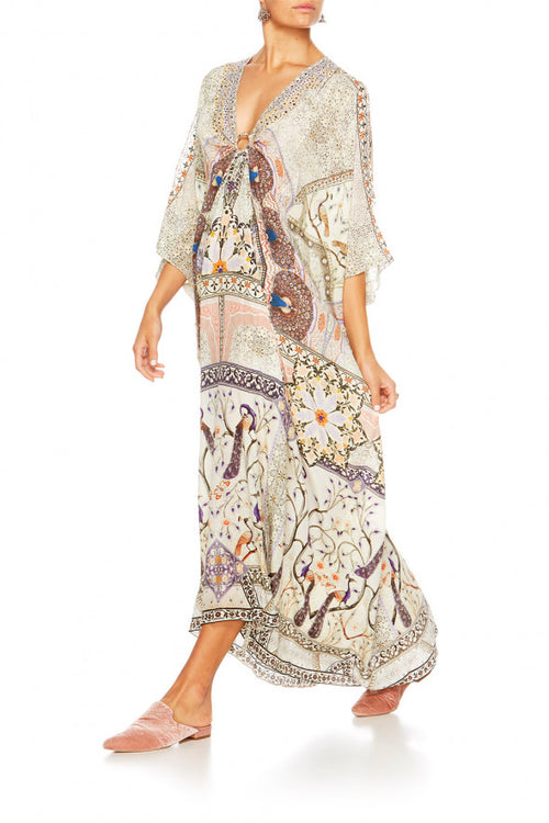 Split Sleeve Kaftan W/ Hardwear- Mama Bakshi