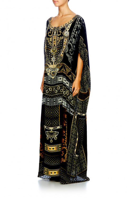 Round Neck Kaftan- For The Love Of Lhasa