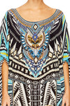 Round Neck Kaftan- Runaway Ready