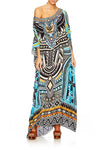 Round Neck Kaftan- Runaway Ready