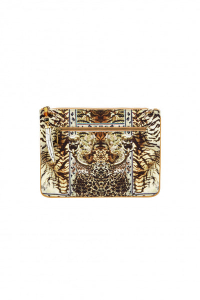 Small Canvas Clutch- Spirit Animal