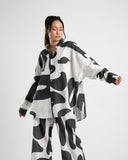 LS OVERSIZED SHIRT- SUMMI PRINT