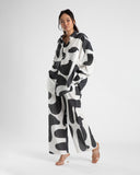 LS OVERSIZED SHIRT- SUMMI PRINT