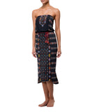 Zapotec Dress- Charcoal