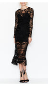 Tattoo Lady Dress- Black