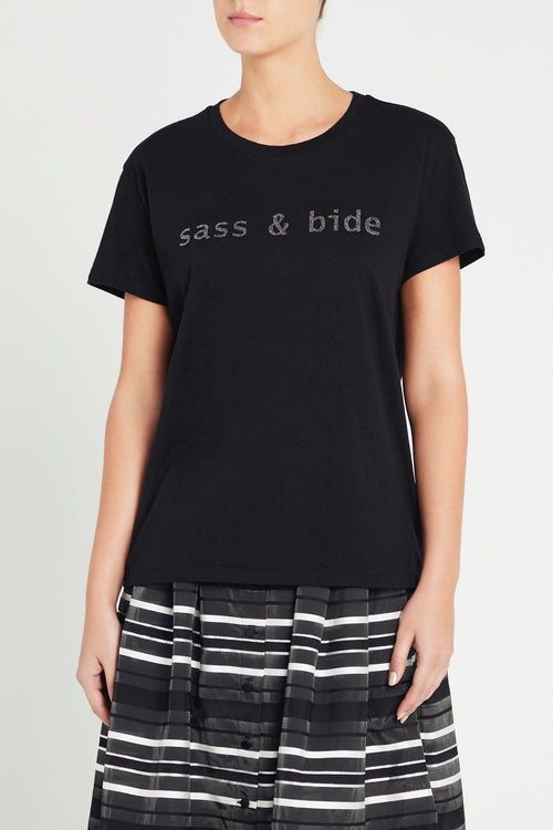 The Belle Tee- Black