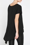 This Vivacious Heart Tee- Black