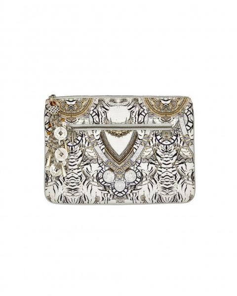 Small Canvas Clutch- Wild Belle