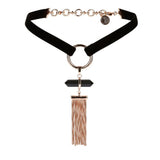 Dawns Exhale Choker- Rose Gold